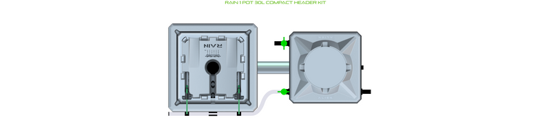 Alien Hydroponics RAIN 1 Pot Kit