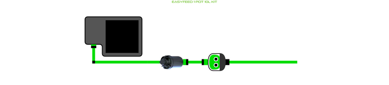 Alien Hydroponics EasyFeed 1 Pot Kit