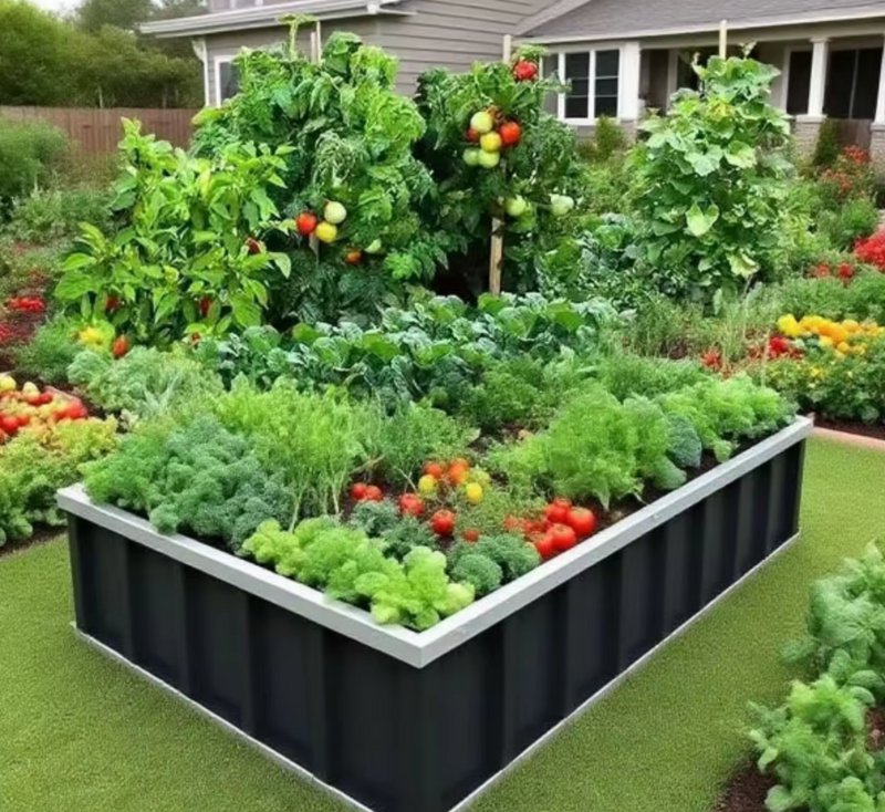 Customized Size Garden Bed Easy Assembly Metal Raised Garden Bed DIY Customized Size Garden Bed