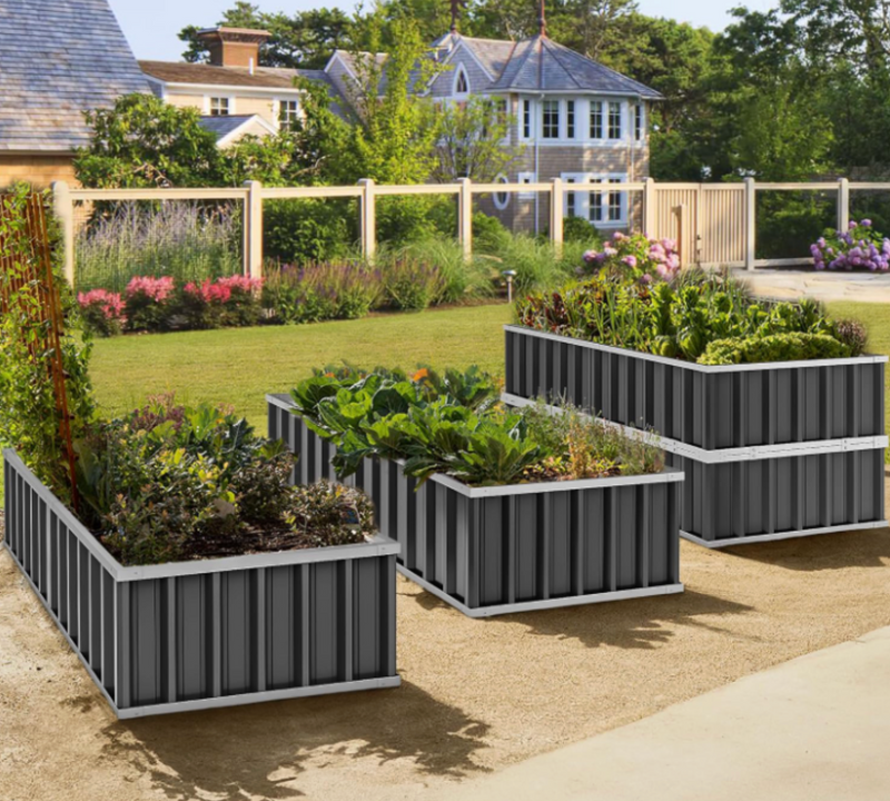 Customized Size Garden Bed Easy Assembly Metal Raised Garden Bed DIY Customized Size Garden Bed