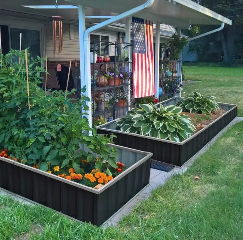 Customized Size Garden Bed Easy Assembly Metal Raised Garden Bed DIY Customized Size Garden Bed